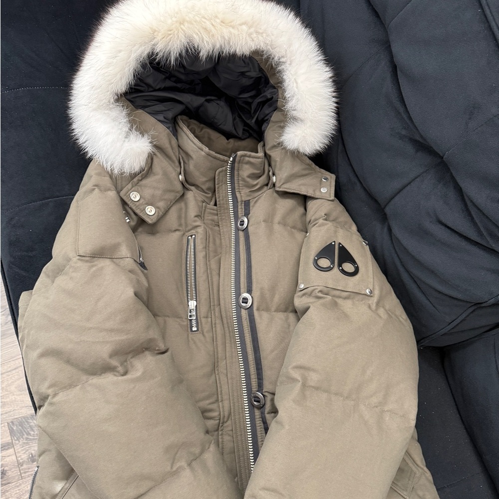 Moose Knuckles Black Jacket